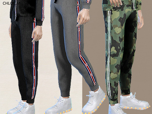 Sims 4 — Sports shorts for male by ChloeMMM — ** 10 colors ** New mesh by me. ** Recolor is allowed but PLEASE DO NOT