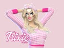 Sims 4 — Trixie Mattel Makeup by alaskathunderfork — The iconic mug of Trixie Mattel from Rupaul's Drag Race! I love