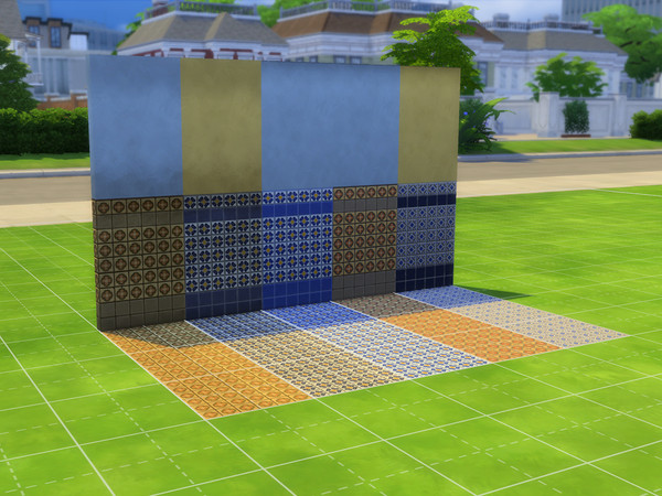 Sims 4 — Jungle Adventures Matching Floor Tiles 2 by jfowler9812 — I know how many people wanted matching floor tiles to