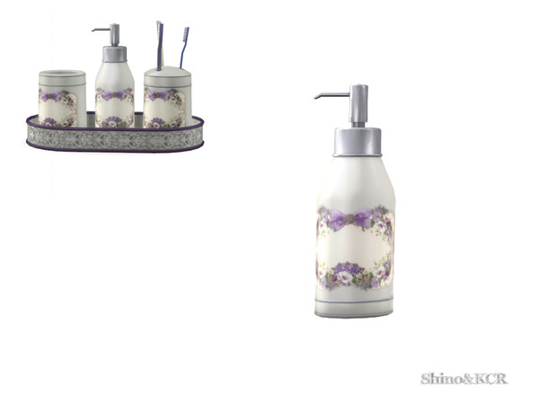 Sims 4 — Bathroom Country - Soap Spender by ShinoKCR — Furniture in Country Style - what we call Landhaus Style in