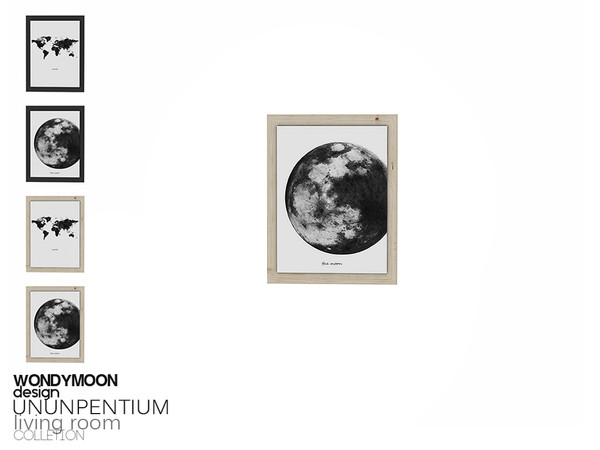 Sims 4 — Ununpentium Painting by wondymoon — - Ununpentium Living Room - Painting - Wondymoon|TSR - Creations'2018