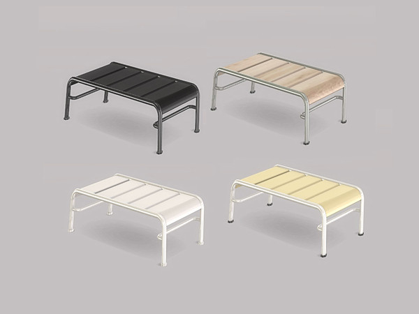 Sims 4 — Bathroom Pisces - Side Table by ung999 — Bathroom Pisces - Side Table Color Options : 4 Located at : Surfaces /