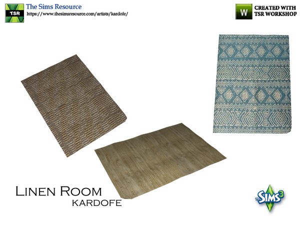 Sims 3 — kardofe_Linen Room_Rug by kardofe — Beautiful and comfortable wool rug