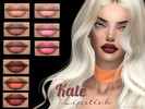 Sims 4 — Kate Lipstick by Baarbiie-GiirL — - this lipstick works with ALL Skins - this set have 16 colors - looks