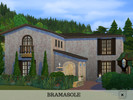Sims 4 — Bramasole by Kuri96 — Bramasole is a Tuscan, rustic villa. On the ground floor there is a living and dining room