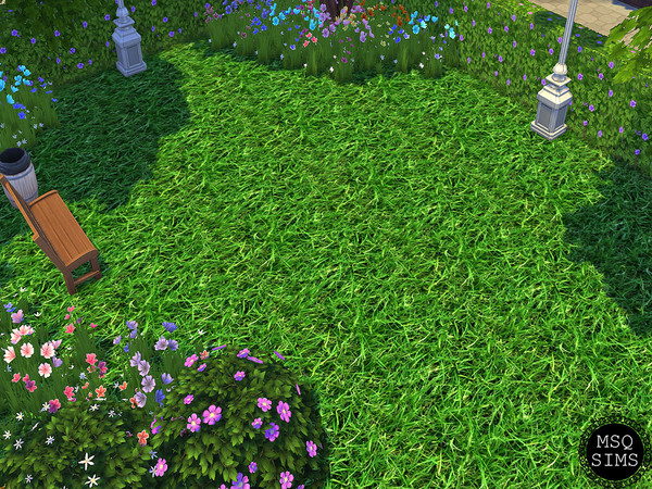 Sims 4 — Realistic Grass by MSQSIMS — - Terrain - Base Game I hope you like it :)