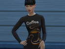 Sims 4 — Chloe by Carrol_Laz — Hello, this is a first creation. Are shirts in neutral colors. I hope you like the simple