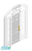 Sims 1 — Estate Build Set - Estate Single Door by phoenix_phaerie — No, a single door is not as opulent as double-entry,
