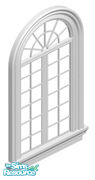 Sims 1 — Estate Build Set - Estate Arch Window by phoenix_phaerie — No rambling estate is complete without arched