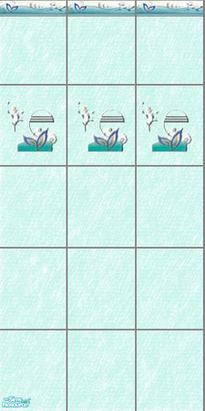 Sims 2 — Set 4 Designer Wall 3 by TSR Archive — Set 4 Designer Wall 3