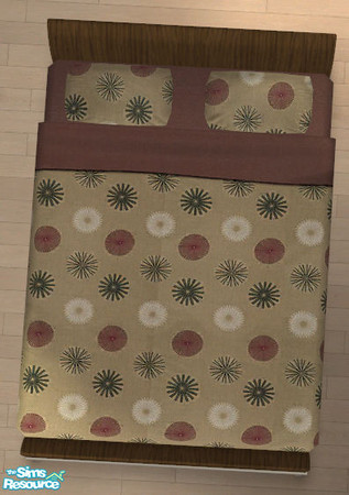 Sims 2 — Contemporary Bedding 03 by Donnha — Lovely contemporary bedding for the modern home.