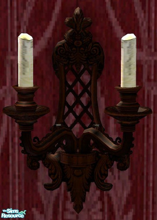 Sims 2 — Romantic Wall Lamp by RhondaBlonda — 