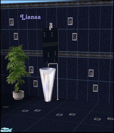 Sims 2 — Set 7 Designer Walls and Floors by Lianaa — Set 7 Designer Walls and Floors