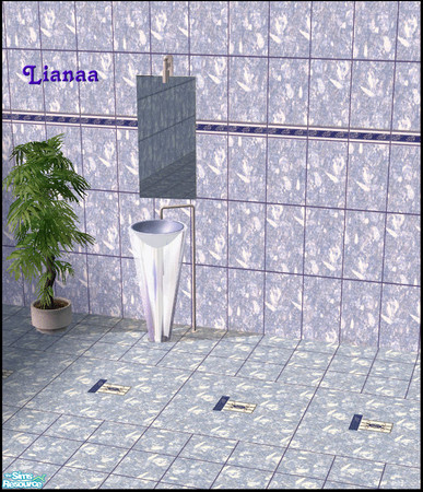 Sims 2 — Set 5 Designer Walls and Floors by TSR Archive — Set 5 Designer Walls and Floors