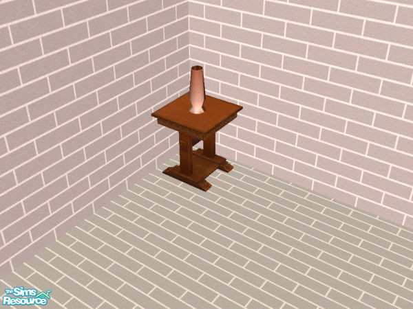 Sims 2 — 70's Style Vase by Irish Pride — This is my very first mesh...a 70's style vase. It can be re-colored with