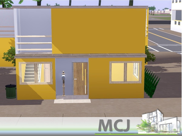 Sims 3 —  by ritamartins18 — This house has two floors, on the ground floor has a bathroom, a large living room, an