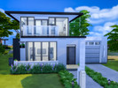 Sims 4 — Modern Home *no cc* by helloannndie — A modern home for the modern family. This contemporary abode is a perfect