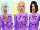 Sims 4 — CDG Anto Tempus hair recolor MESH NEEDED by crazydirpgirl — This hair style is a hair style that matches all the