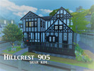 Sims 4 — Hillcrest 905 by Shar_Kim — An old European-style house that underwent a major renovation, Grandpa Oswald left