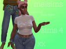 Sims 4 — Mal [] Jeans Recolour - Mesh needed by Malcov — tumblr inspired mom jeans