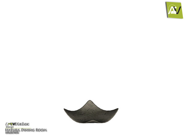 Sims 4 — Natura Flexible Middle Bowl by ArtVitalex — - Natura Flexible Middle Bowl - ArtVitalex@TSR, Apr 2018