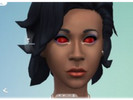 Sims 4 — Demon Eyes v1 by ZeGamingCuber — This CC allows you to give your sims demonic, pure red eyes.