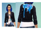 Sims 4 — Halsey Jacket by CuppySyrup — Sims 4 Female Halsey Jacket -Sims 4 -CAS Standalone -Works in Basegame