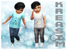 Sims 4 — toddler Shirt by kreasim — This t shirt for your toddler sims 2 swatches 