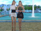 Sims 4 — NS Walk pose set by  NorwegianSimmer — Female teen and adult set. Make sure to download Andrew Pose player and