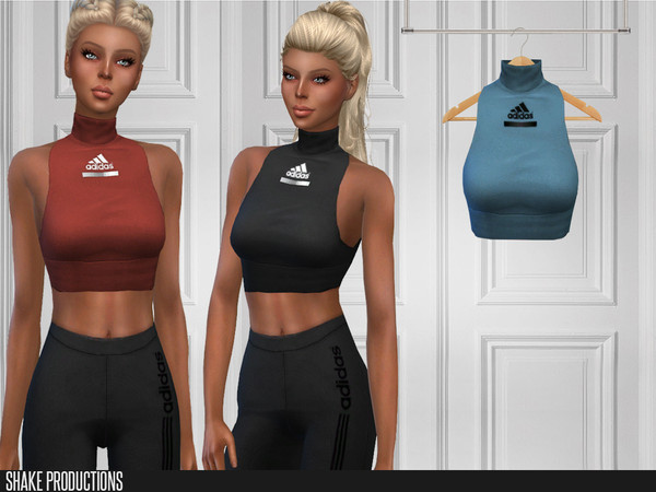 Sims 4 — ShakeProductions 120-3 by ShakeProductions — Tops/Tanks New Mesh All LODs Handpainted 13 Colors