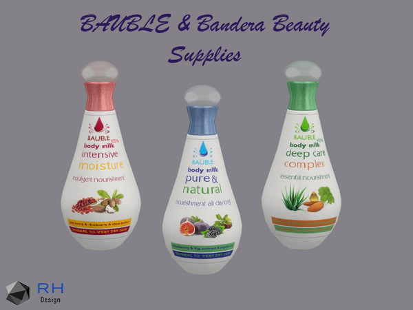 Sims 4 — Bauble B&C Body Milk by RightHearted — Looking for a rich body moisturiser to care for your skin? Try out