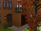 Sims 3 — Rustic Townhouse by Mpart777 — A townhouse built on a 30 x 30 lot in Sunset Valley. It has three bedrooms, one