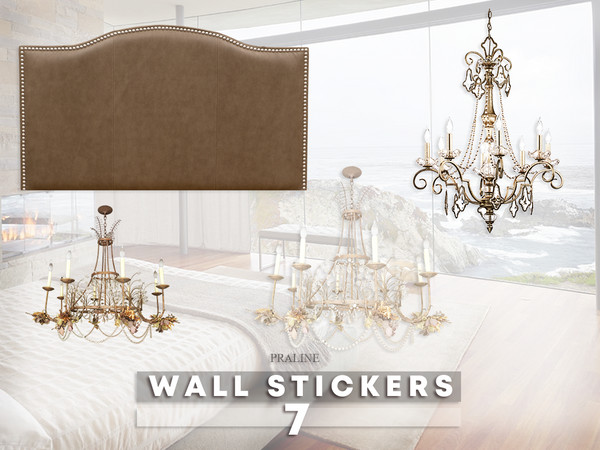 Sims 4 — Wall Stickers 7 by Pralinesims — By Pralinesims