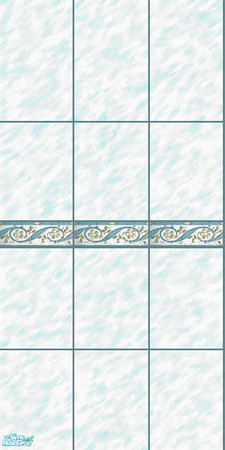 Sims 2 — Set 3 Designer Wall 3 by TSR Archive — Designer Wall 3