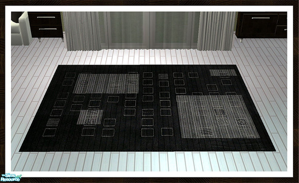 Sims 2 — Montones Rug Recolour by simtomatic — This file recolours all rugs in this set. 