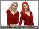 Sims 4 — M-Shi - Nightcrawler - Orchid Hair Retexture (Mesh Needed) by mikerashi — -12 Colors (No Ombre) -Texture made by