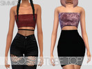 Sims 4 — Sophie Tube Top by Simmiex — -48 Swatches -Custom Thumbnail -All LOD's -New Mesh Hope you like it, enjoy! :)