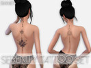 Sims 4 — Serenity Tattoo Set  by Simmiex — 13 swatches Female and Male Teen-Elder Custom Thumbnail Hope you like them!