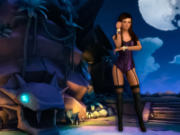 Sims 4 — Skye Pose by Anna_Vait — Skye pose by Paladins NEED: Andrew's Pose Player