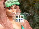 Sims 4 — Twinkle Eyes - Default Replacement by princessysimmer — Override Maxis Match 18 Swatches