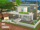 Sims 4 — Hyperion Pet Center by cristianaaf4 — A modern vet clinic. It's a very complete clinic with all need to treats