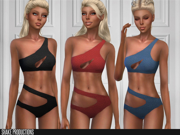 Sims 4 — ShakeProductions 126 by ShakeProductions — Swimwear Handpainted 10 Colors
