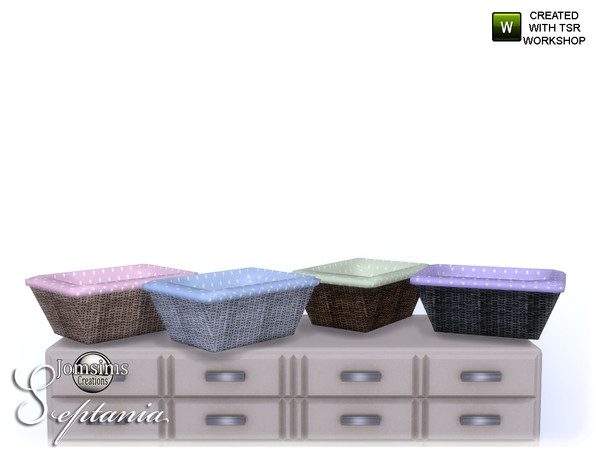 Sims 4 — septania bedroom decorations basket deco by jomsims — septania bedroom decorations basket deco