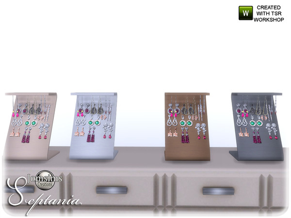Sims 4 — septania bedroom decorations earrings deco by jomsims — septania bedroom decorations earrings deco