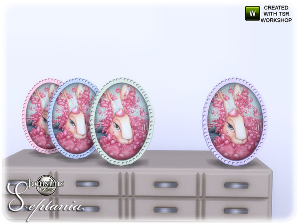 Sims 4 — septania bedroom decorations painting  table by jomsims — septania bedroom decorations painting table