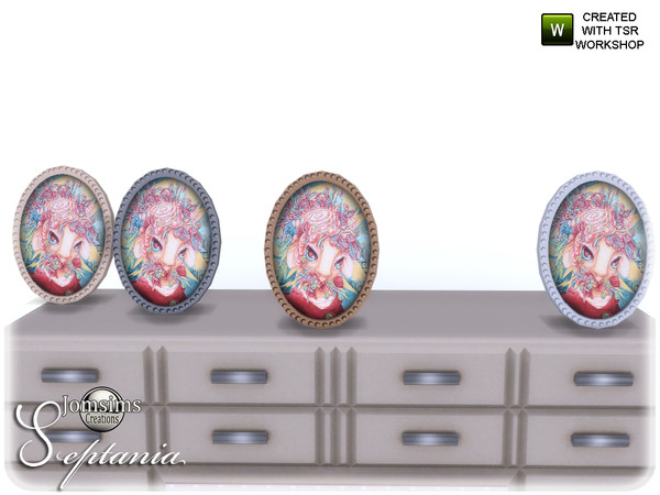 Sims 4 — septania bedroom decorations painting  table more small by jomsims — septania bedroom decorations painting table
