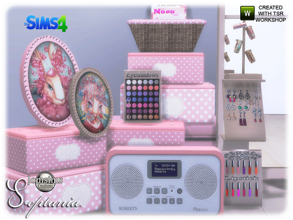 Sims 4 — septania bedroom decorations by jomsims — septania bedroom decorations 11 new items girly for your bedroom