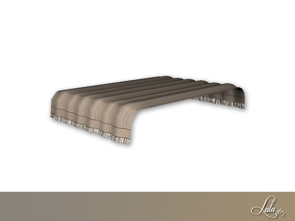 Sims 4 — Soho Lux Bedroom Blanket  by Lulu265 — Part of the Soho Lux Bedroom Set 