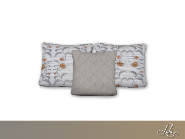 Sims 4 — Soho Lux Bedroom Decor Bed Pillows  by Lulu265 — Part of the Soho Lux Bedroom Set 
