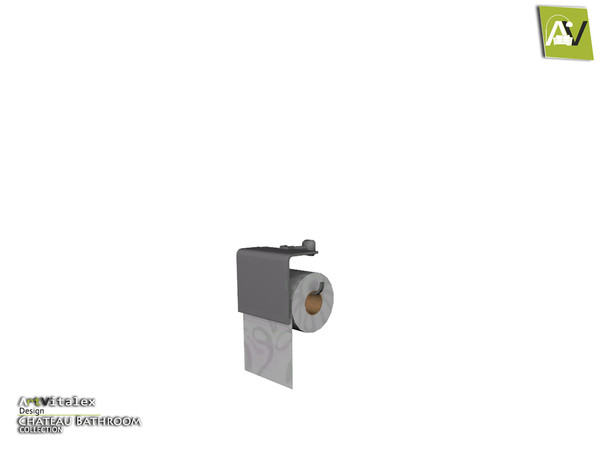Sims 4 — Chateau Toilet Paper Holder by ArtVitalex — - Chateau Toilet Paper Holder - ArtVitalex@TSR, May 2018